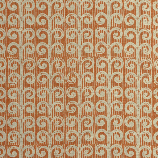 LEE JOFA - FERN- TANGERINE - Fabric by the Yard TANGERINE