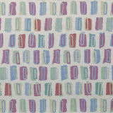 LEE JOFA - HUDSON- BLUE/ROSE - Fabric by the Yard