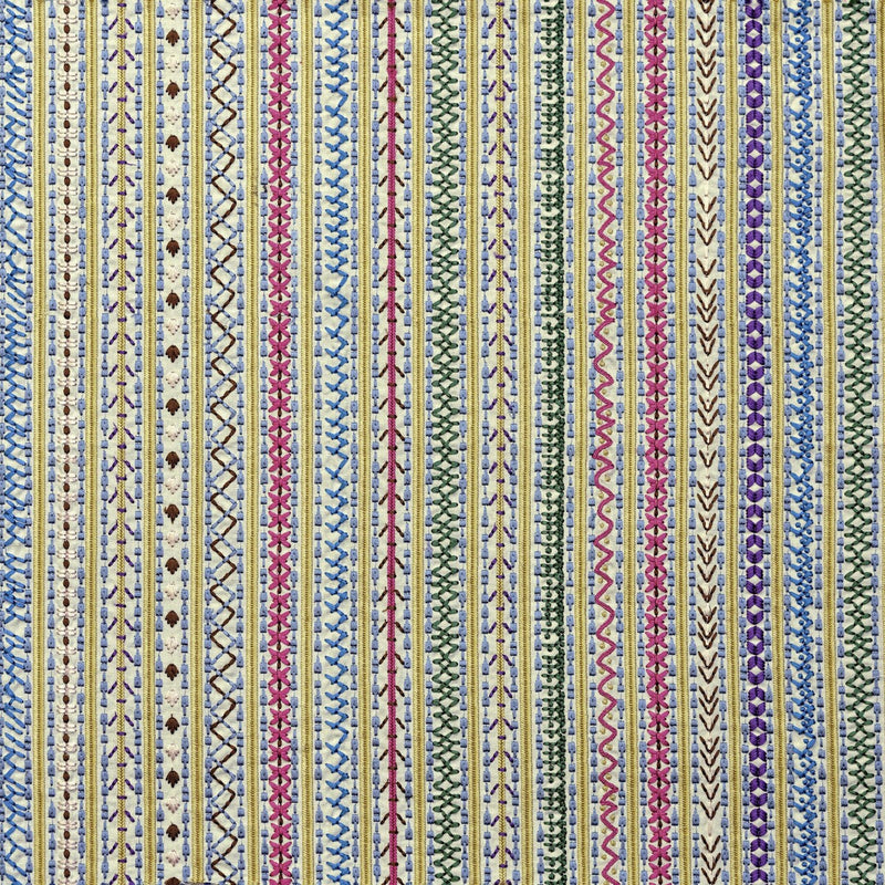LEE JOFA - CAPRI- YELLOW/MULTI - Fabric by the Yard YELLOW/MULTI