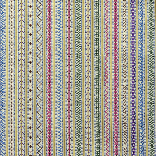 LEE JOFA - CAPRI- YELLOW/MULTI - Fabric by the Yard YELLOW/MULTI