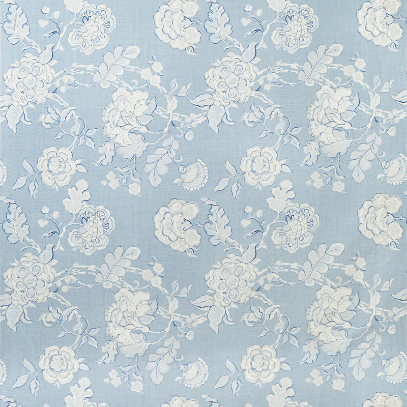 LEE JOFA - SOMERSET- SKY - Fabric by the Yard SKY