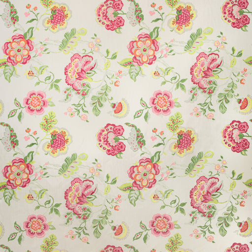 LEE JOFA - SOMERSET- PINK/LIME - Fabric by the Yard PINK/LIME