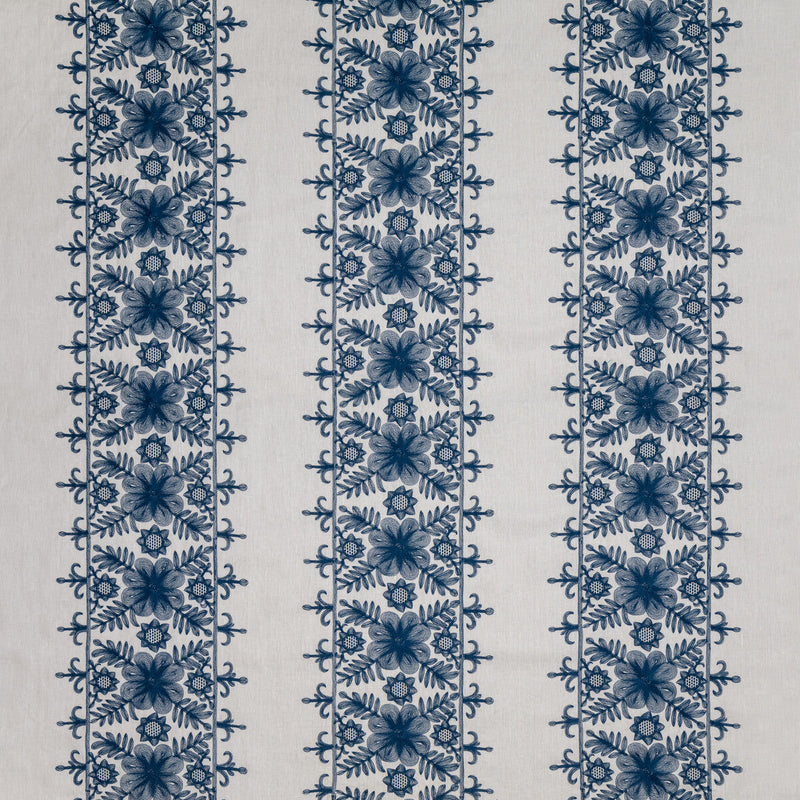 LEE JOFA - ANGELICA- NAVY - Fabric by the Yard NAVY