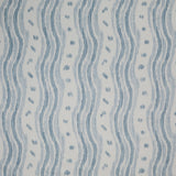 LEE JOFA - IKAT STRIPE- PALE BLUE - Fabric by the Yard