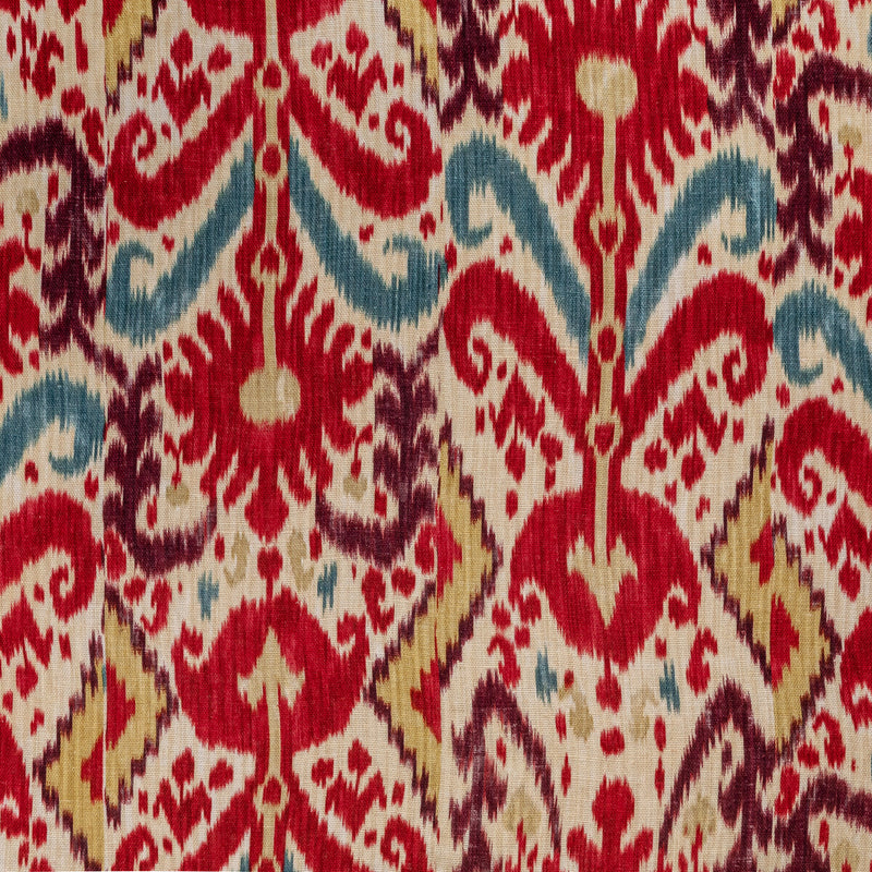 LEE JOFA - KAMARA- RED - Fabric by the Yard RED