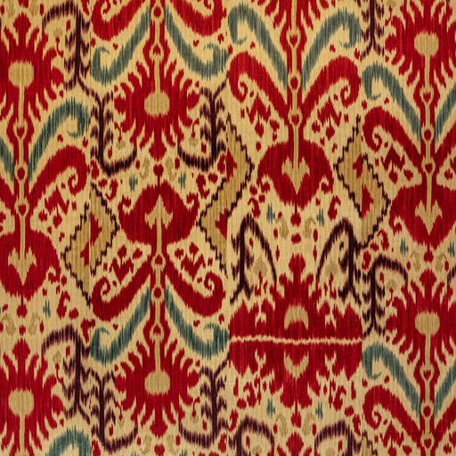 LEE JOFA - KAMARA VELVET- RED - Fabric by the Yard RED