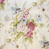 LEE JOFA - GRENVILLE GLAZED CHINTZ- PINK/GREEN - Fabric by the Yard