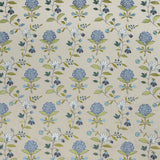 LEE JOFA - KALLA- BLUE/GREEN - Fabric by the Yard