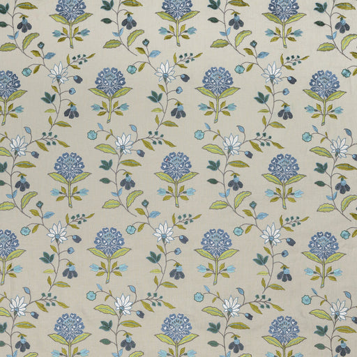 LEE JOFA - KALLA- BLUE/GREEN - Fabric by the Yard BLUE/GREEN