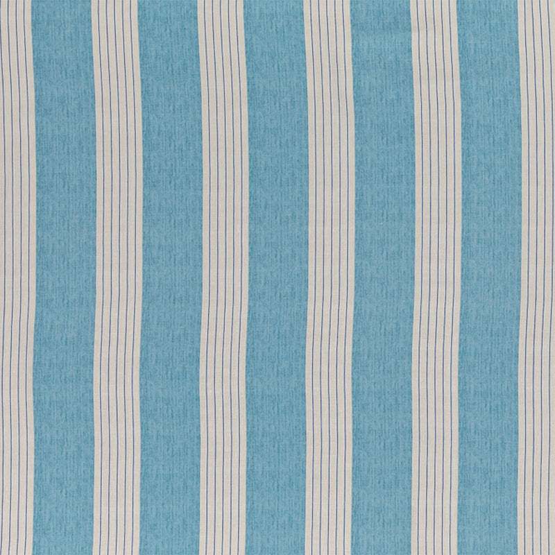 LEE JOFA - LAMBERT STRIPE- AQUA - Fabric by the Yard AQUA