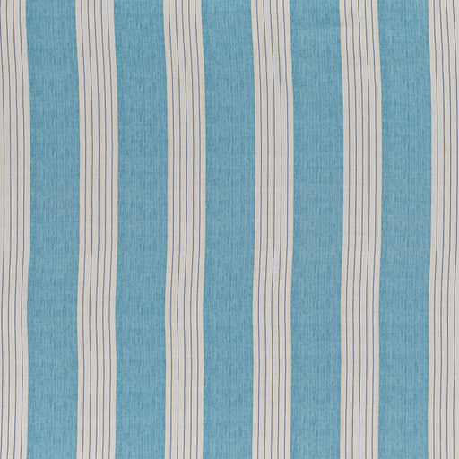 LEE JOFA - LAMBERT STRIPE- AQUA - Fabric by the Yard AQUA