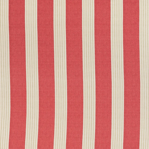 LEE JOFA - LAMBERT STRIPE- RED - Fabric by the Yard RED
