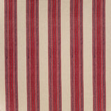 LEE JOFA - MIFFLIN STRIPE- RED - Fabric by the Yard