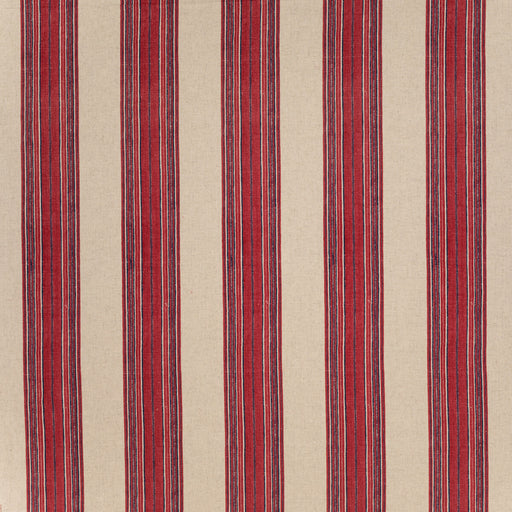 LEE JOFA - MIFFLIN STRIPE- RED - Fabric by the Yard RED