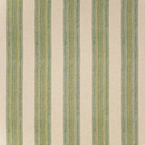 LEE JOFA - MIFFLIN STRIPE- GREEN - Fabric by the Yard