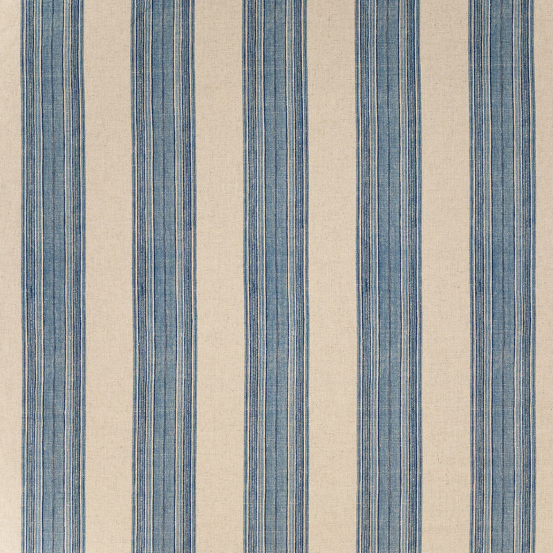 LEE JOFA - MIFFLIN STRIPE- BLUE - Fabric by the Yard BLUE