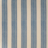 LEE JOFA - MIFFLIN STRIPE- BLUE - Fabric by the Yard