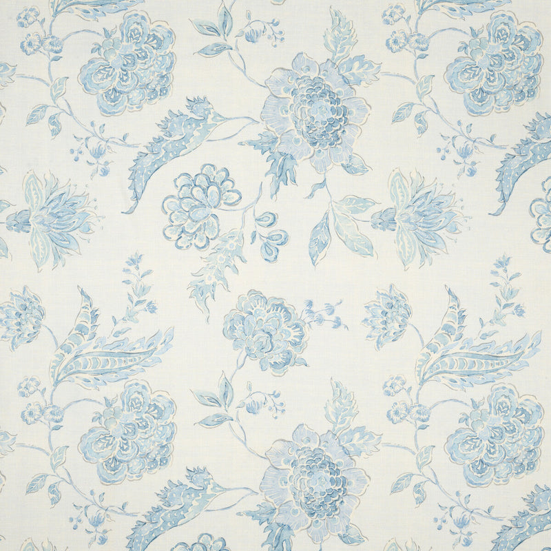 LEE JOFA - PEMBERLEY - BLUE - Fabric By The YARD