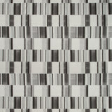 KRAVET BASICS - BLOCKSTACK- GRAPHITE - Fabric by the Yard