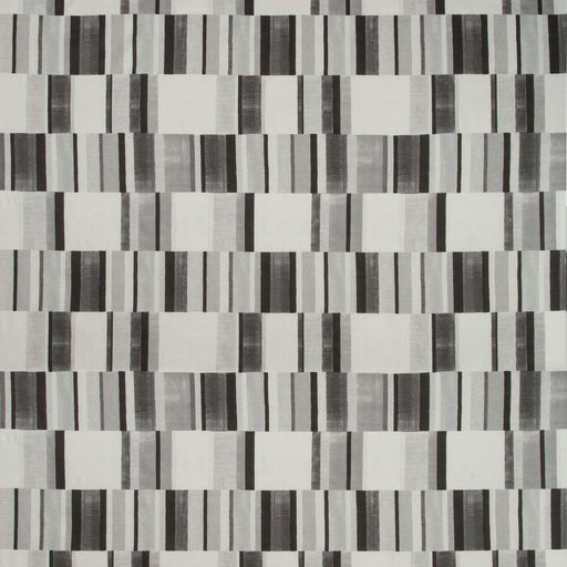 KRAVET BASICS - BLOCKSTACK- GRAPHITE - Fabric by the Yard GRAPHITE