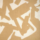 KRAVET COUTURE - BOLD LINES- CAMEL - Fabric by the Yard