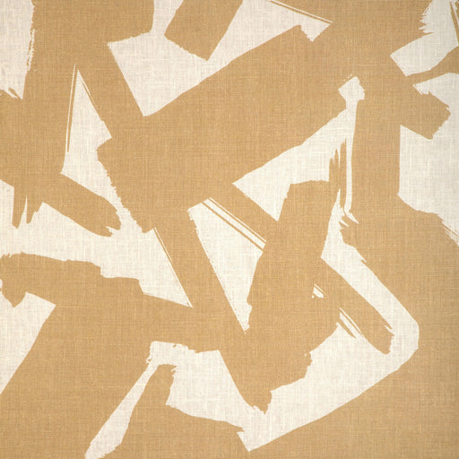 KRAVET COUTURE - BOLD LINES- CAMEL - Fabric by the Yard CAMEL