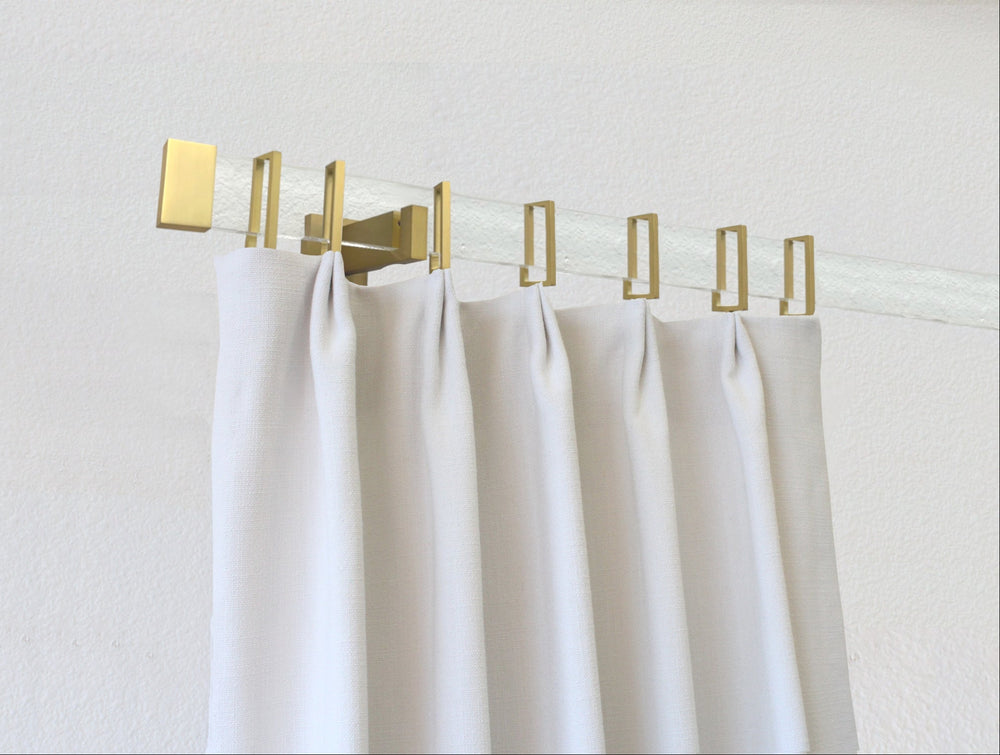 Build Your Own Rectangular Drapery Hardware Rod Set