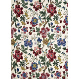 G P & J BAKER - PERSIAN POMEGRANATE- RED/INDIGO/STONE - Fabric by the Yard