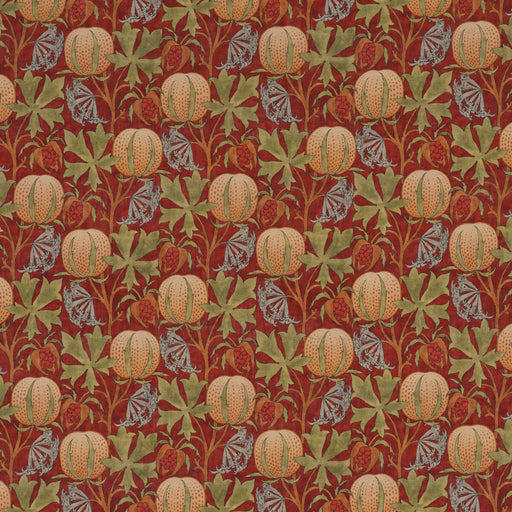 G P & J BAKER - PUMPKINS- RED/GREEN - Fabric by the Yard RED/GREEN