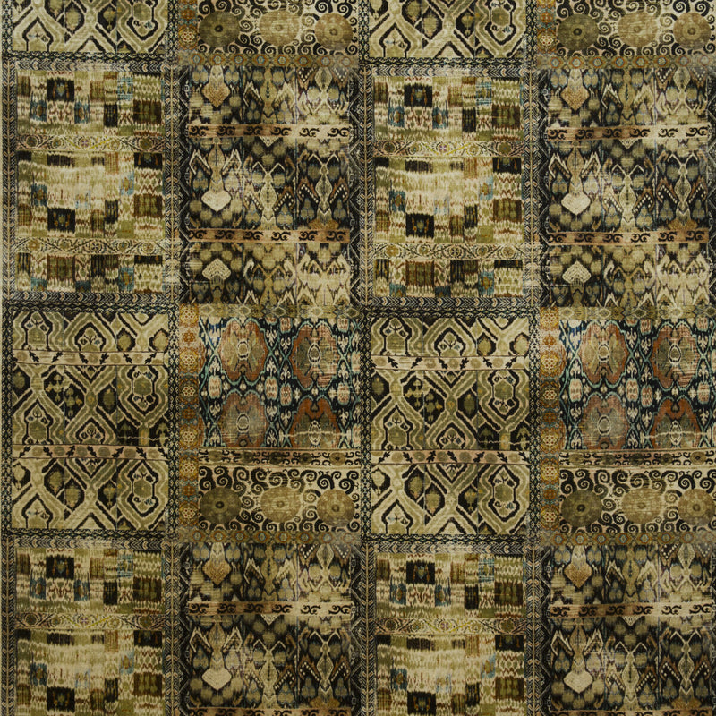 G P & J BAKER - RIO- OLIVE/EBONY - Fabric by the Yard OLIVE/EBONY