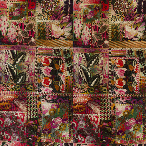 G P & J BAKER - BARCELONA- MAGENTA - Fabric by the Yard MAGENTA