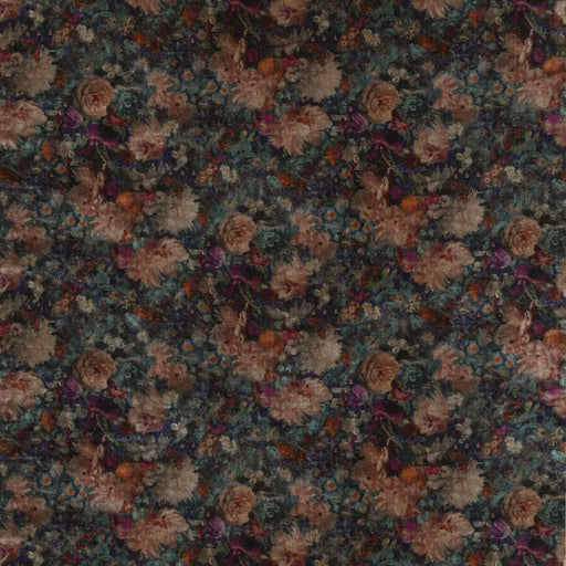G P & J BAKER - ROYAL GARDEN VELVET- JEWEL - Fabric by the Yard JEWEL