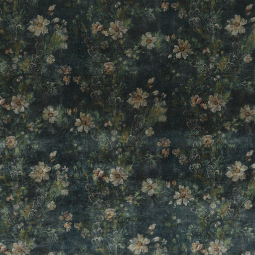 G P & J BAKER - QUEEN'S GARDEN VELVET- JADE - Fabric by the Yard JADE