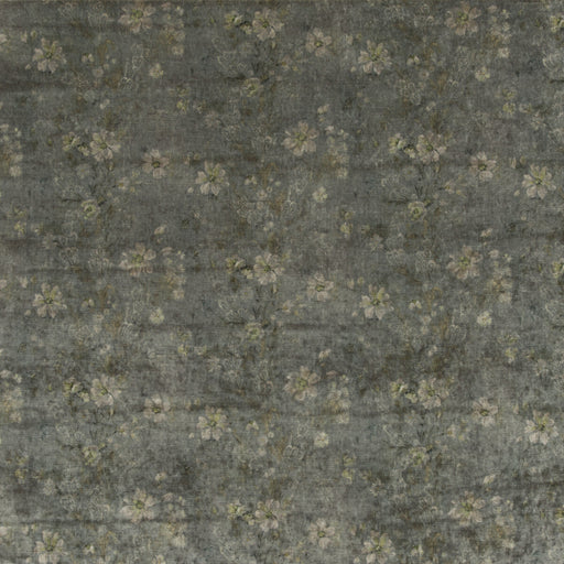 G P & J BAKER - QUEEN'S GARDEN VELVET- VERDIGRIS - Fabric by the Yard VERDIGRIS