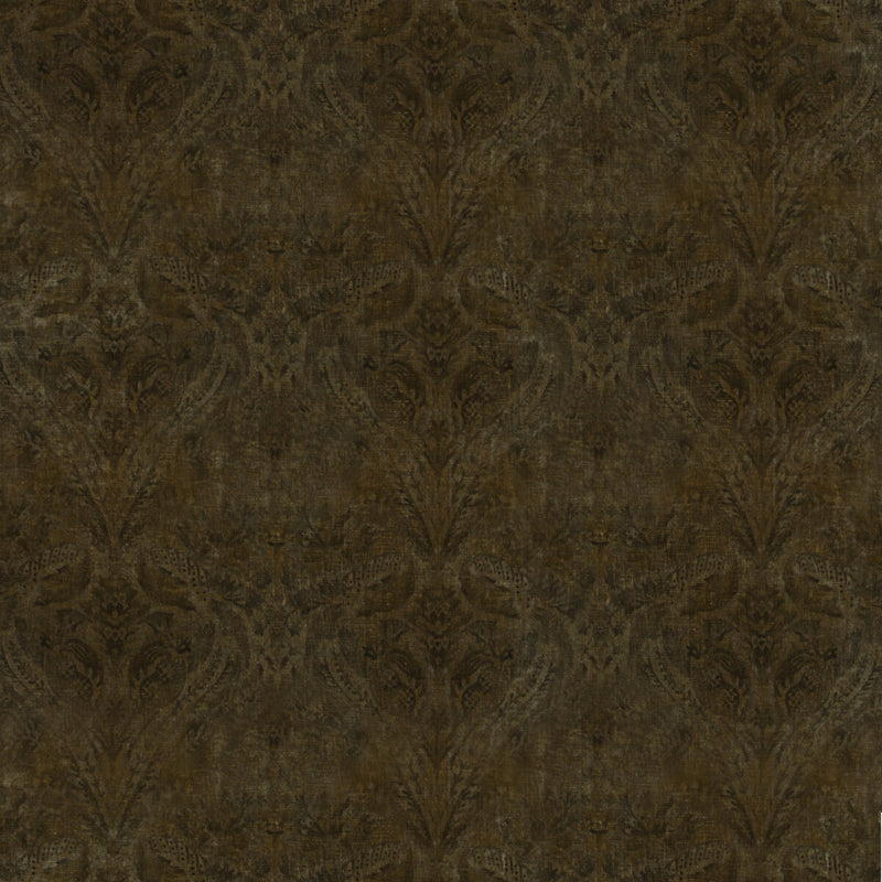 G P & J BAKER - ROYAL DAMASK VELVET- BRONZE - Fabric by the Yard BRONZE