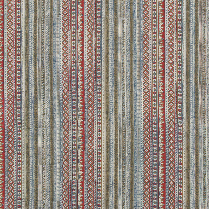 G P & J BAKER - KAPISI- INDIGO - Fabric by the Yard INDIGO