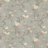 G P & J BAKER - ORIENTAL BIRD SIGNATURE- MOLE - Fabric by the Yard