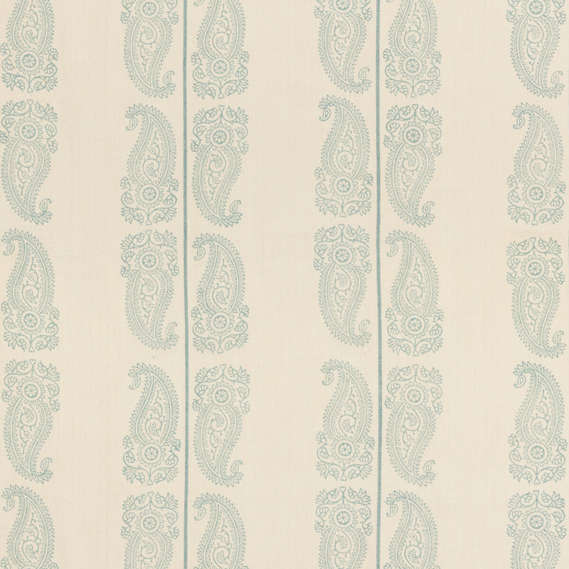 G P & J BAKER - CROMER PAISLEY- AQUA - Fabric by the Yard AQUA