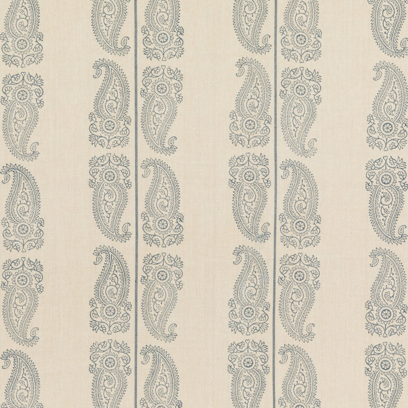 G P & J BAKER - CROMER PAISLEY- INDIGO - Fabric by the Yard INDIGO