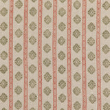 G P & J BAKER - ALMA- RED/GREEN - Fabric by the Yard