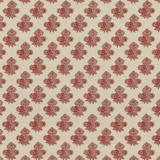 G P & J BAKER - POPPY PAISLEY- RED - Fabric by the Yard RED