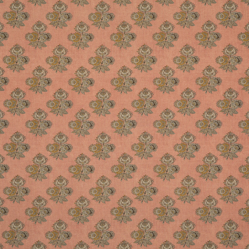 G P & J BAKER - POPPY PAISLEY- BLUSH - Fabric by the Yard BLUSH