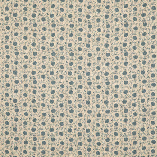 G P & J BAKER - SEED POD- BLUE - Fabric by the Yard BLUE