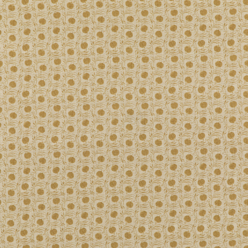 G P & J BAKER - SEED POD- OCHRE - Fabric by the Yard OCHRE