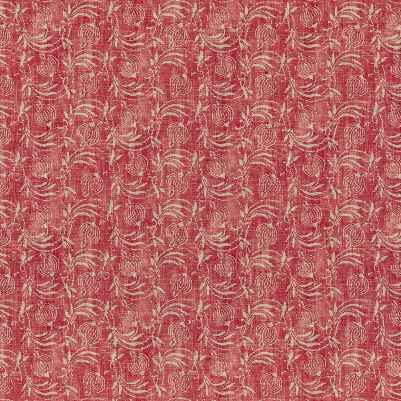 G P & J BAKER - POMEGRANATE- RED - Fabric by the Yard RED
