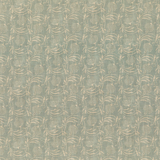 G P & J BAKER - POMEGRANATE- AQUA - Fabric by the Yard AQUA