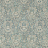 G P & J BAKER - LAPURA DAMASK- BLUE - Fabric by the Yard