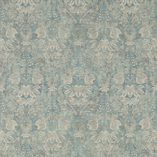 G P & J BAKER - LAPURA DAMASK- BLUE - Fabric by the Yard BLUE
