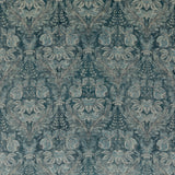 G P & J BAKER - LAPURA VELVET- BLUE - Fabric by the Yard