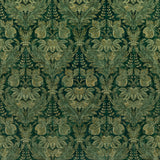 G P & J BAKER - LAPURA VELVET- EMERALD - Fabric by the Yard